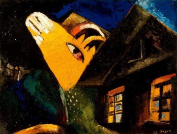 El establo contemporáneo de Marc Chagall Pinturas al óleo